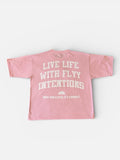 LLF Studio S/S  Pink &  White